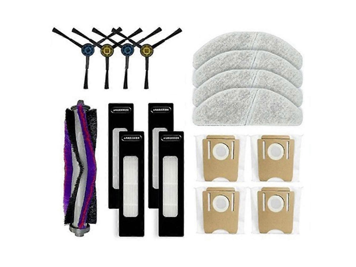 Compatível Com Midea S8+ Plus, Clien T24, Thinkair Rv50 Pro. Peças De Reposição, Acessórios, Escova Lateral Principal, Filtro, Esfregão E Saco_glo