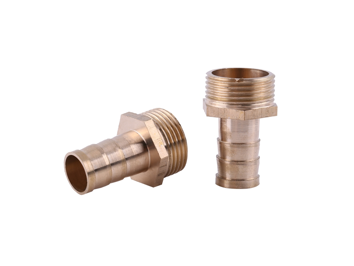 Conector Masculino De Latão Com Rosca Laxiscreed Para Reparação De Canalizações E Ligação De Mangueiras