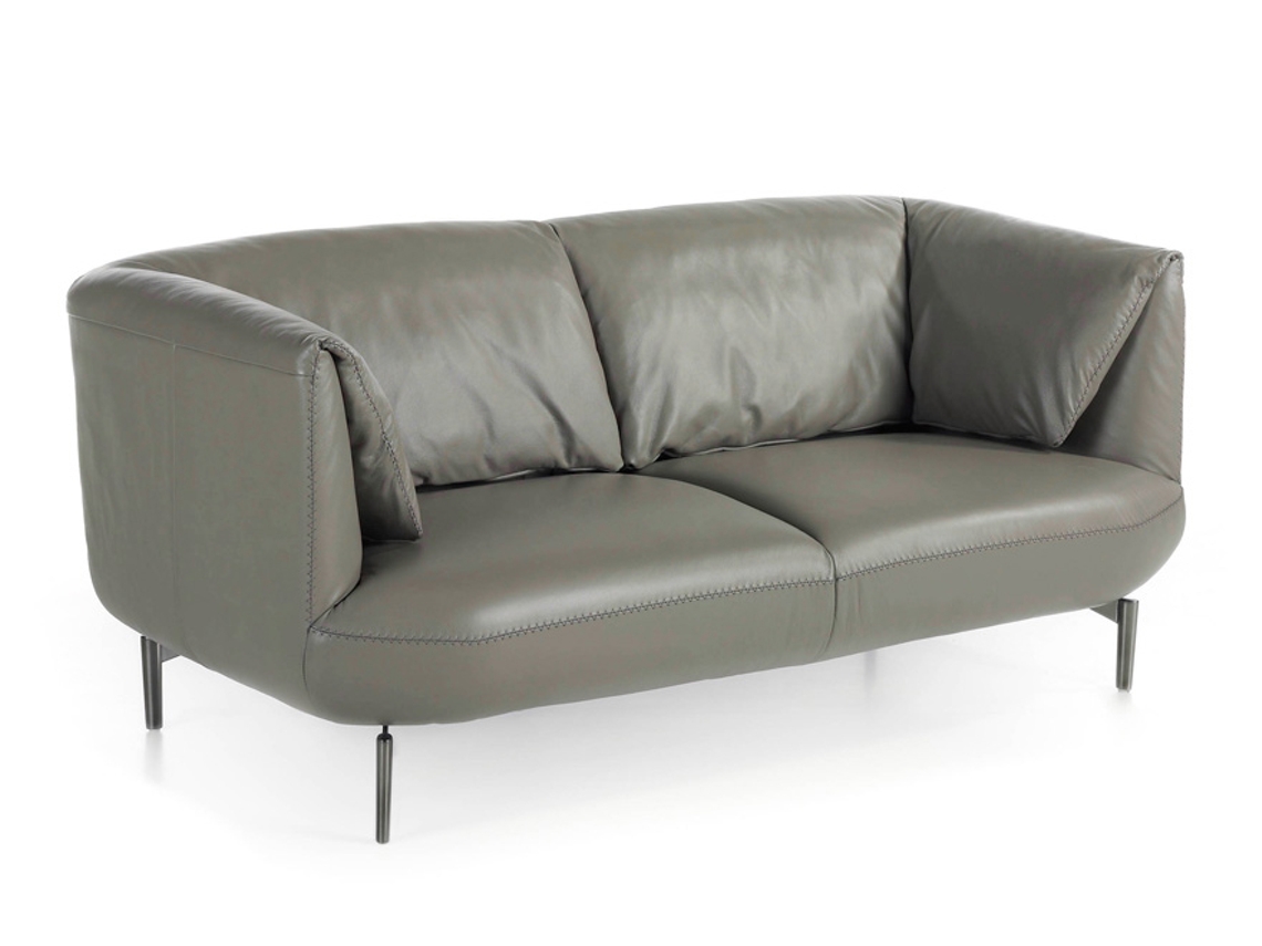 Sofá ANGEL CERDÁ S.L. 6036 (Cinzento - Madeira, Poliuretano - 175 x 90 x 78 cm)