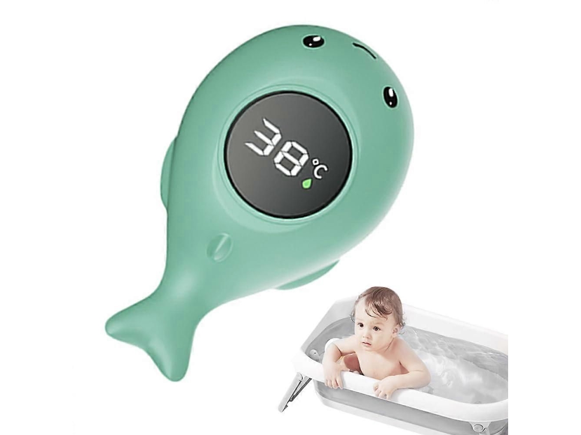 Termômetro de Banho para Bebê, Brinquedo Flutuante com Led e Digital Banheira, Água Pa Ra Banh GOKOCO