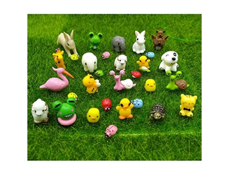 Miniatura  31 Pieces Mini Animals (Idade Mínima: 4 Anos - 3.2x2.5x0.3 cm)