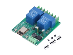 Módulo Relé 2 Canais Wifi 30a Esp8266 Esp 12f Placa de Desenvolvimento | S/MARCA