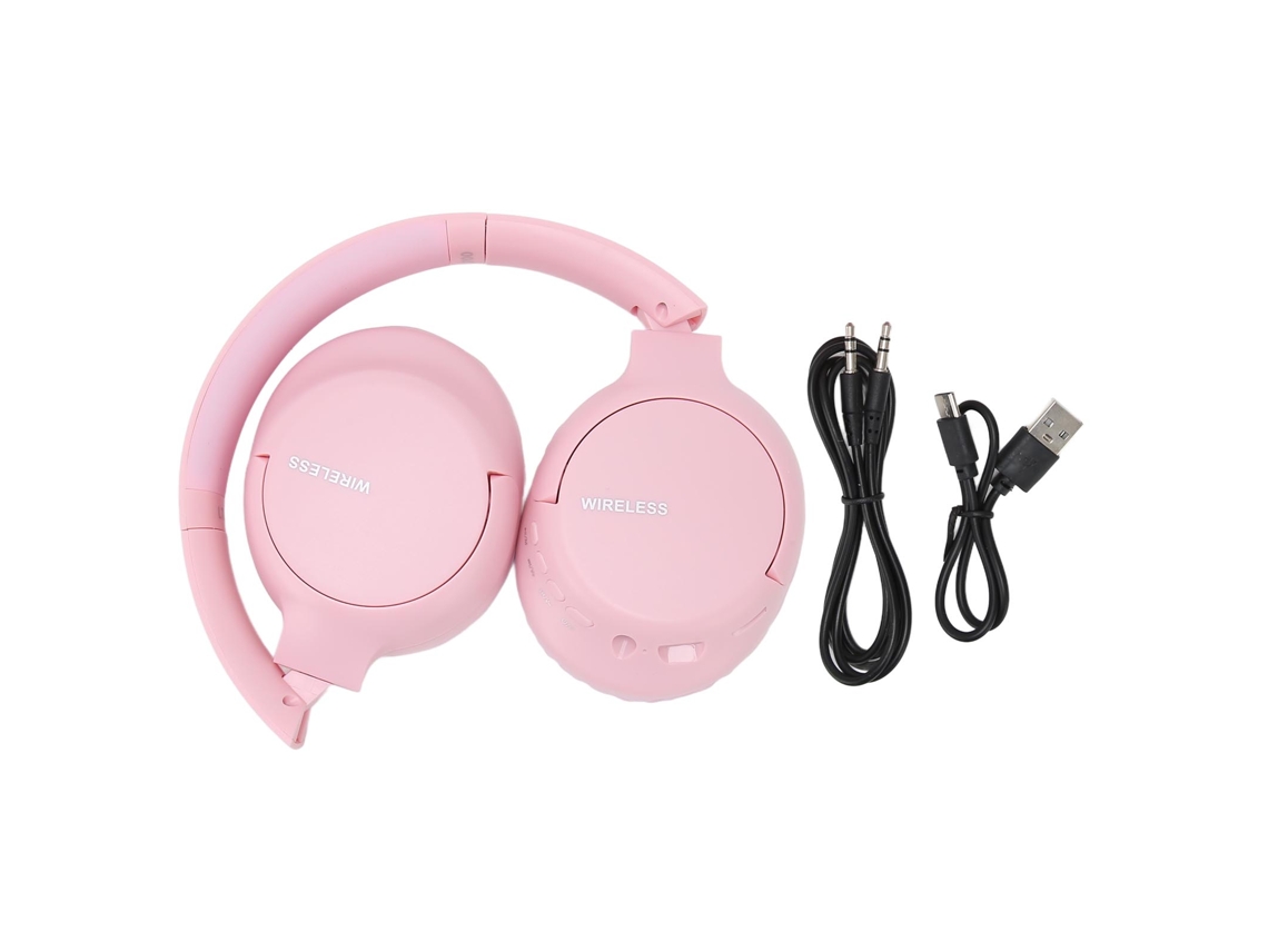 Fones Bluetooth supra auriculares EOOCOO com microfone