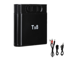 Adaptador Bluetooth 5.0, Transmissor Receptor 2 em 1, Com Clip, Bateria Longa Duração | S/MARCA