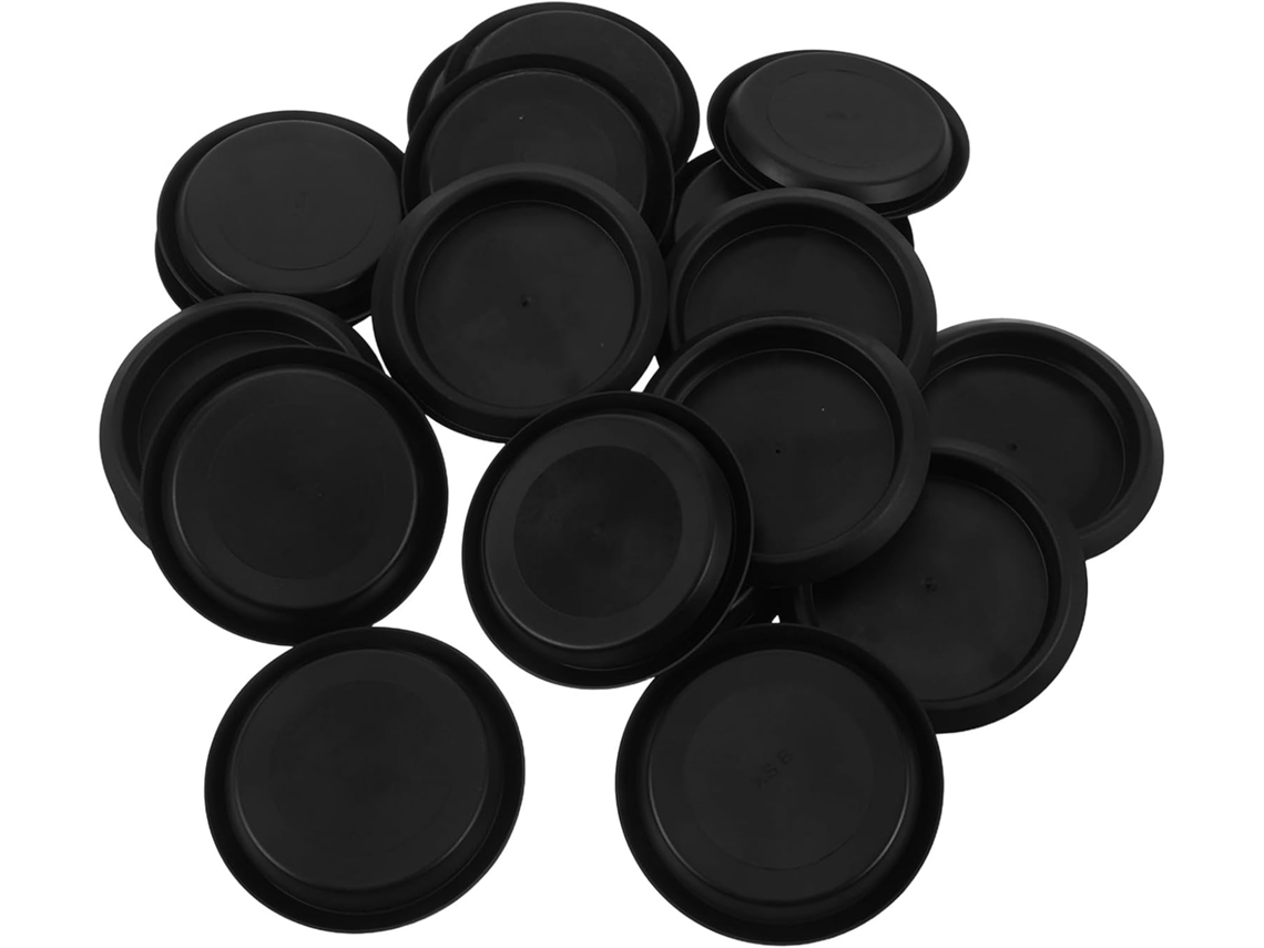 Pacote com 20 almofadas para furos de portas de carro, 38,2 mm, com absorção de impacto.
