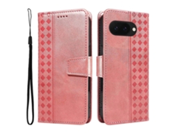 Capa De Couro Com Suporte E Alça Para Google Pixel 9a