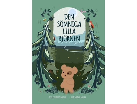 Livro Den Sömniga Lilla Björnen De Courtney Landin (inglês)