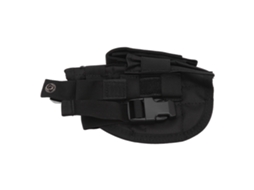 Ycnm-bainha Invisível De Nylon Para Armas Campo Camping Preta