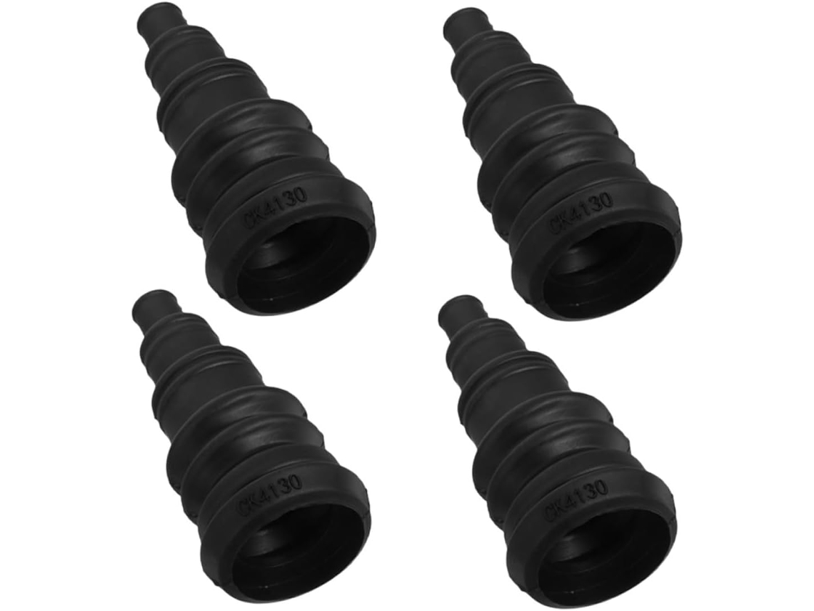 Conjunto De 4 Unidades Protetores Borracha Para Cabos Automotivos,