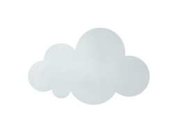 2026 luz de Parede Led Nuvem Dimmable 220v Design Fofo Branco para Quarto Infantil
