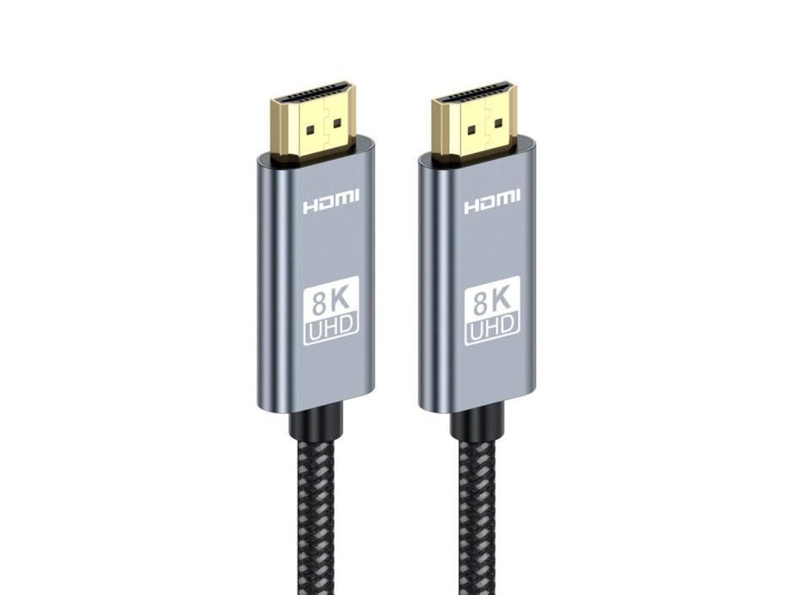 Cabo Hdmi 2.1 8k 60hz com HDR e Áudio AQUAFORGE