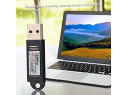 Pcsensor Termômetro Higrômetro Usb Data Logger Para Notebook Pc Prata