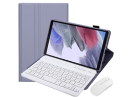 Capa de Teclado Bluetooth para Samsung Tab A9 8.7 com compartimento para caneta XIAOMOYU