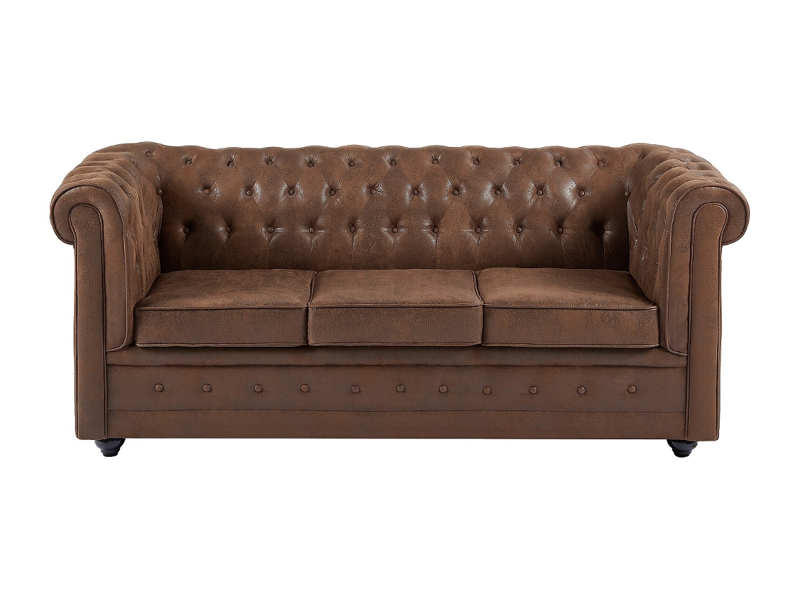 Sofá Cama Chesterfield VENTE-UNIQUE.PT