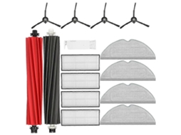 Conjunto De Acessórios Laváveis Para Aspirador Robô S8/s8+: Escovas Laterais Principais, Filtros Hepa, Pano De Limpeza._ptg