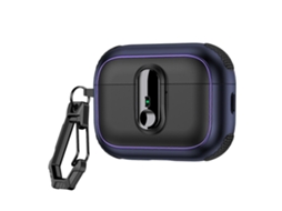 Estojo Magnético Armor Para Fones De Ouvido Sem Fio Airpods Pro Com Trava De Segurança