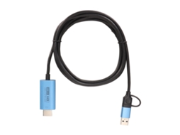 Cabo Hdmi Hd LAXISCREED 2m Usb3.0/usb c 1080p