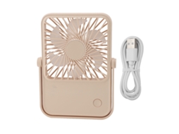 Laxiscreed Ventilador De Mesa Portátil Com Alta Potência, Carregamento Usb, Leve E Fácil De Montar Para Casa Ou Quarto