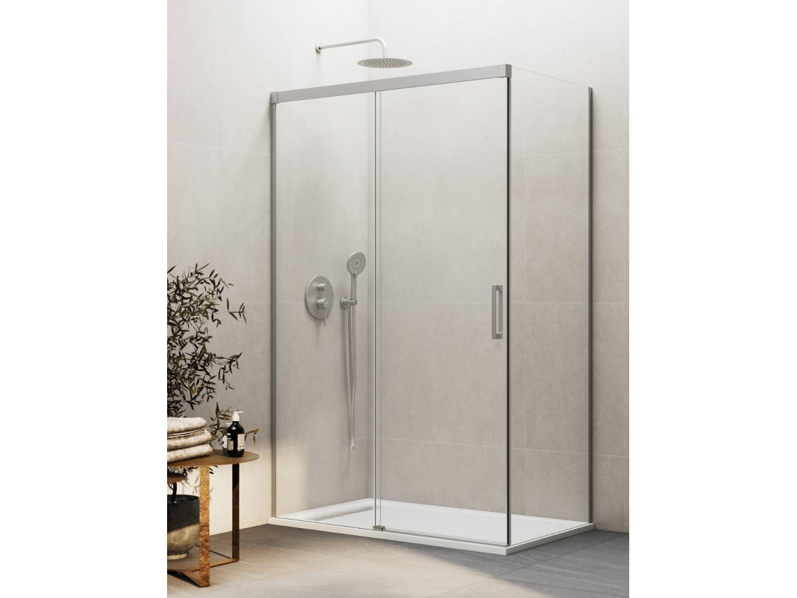 Cabine de Duche Thalassa 1+1 com Painel Lateral Fixo DUCHA.ES (basic) (165x70 cm)