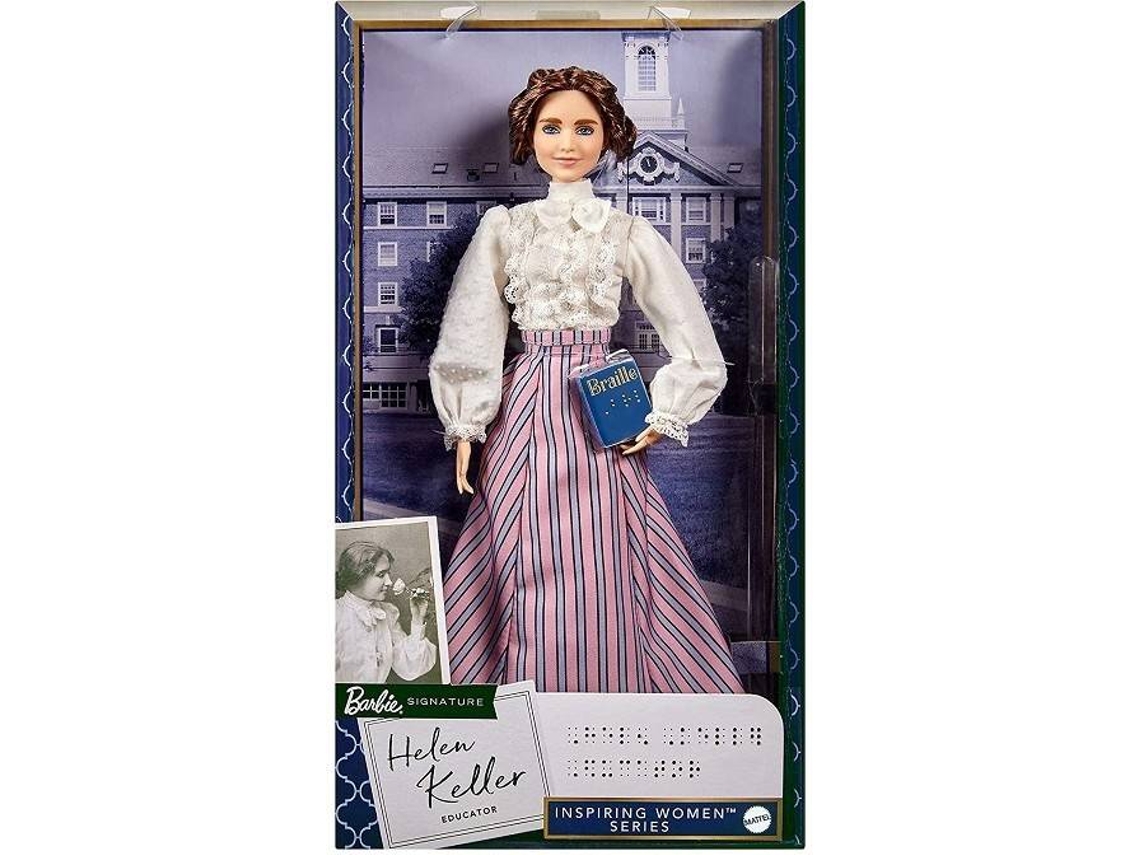 Boneca MATTEL Barbie Hellen Keller (Idade Mínima: 3 anos)