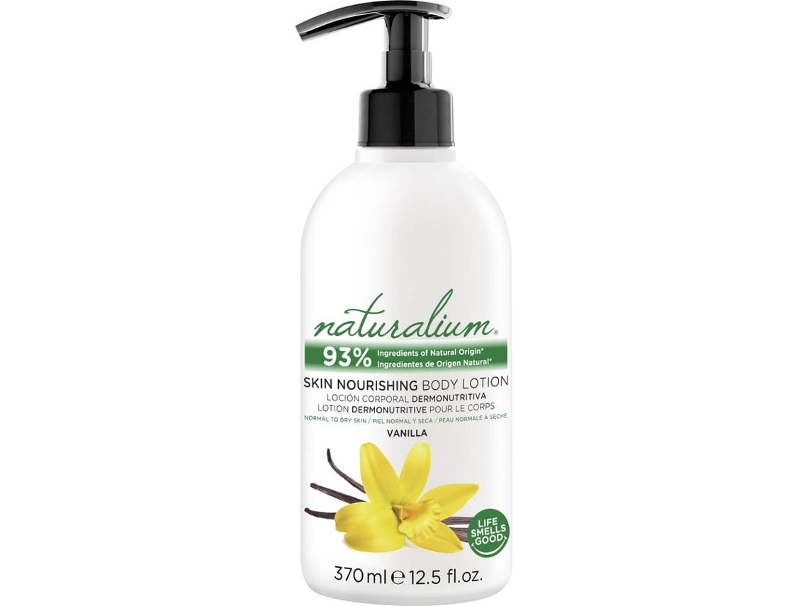 Loção Corporal NATURALIUM Vanilla (370 ml)