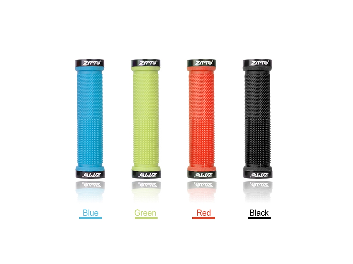 Pares De Grifos De Borracha Anti-derrame Para Guidão De Bicicleta Mtb Com Tração Máxima E Conforto