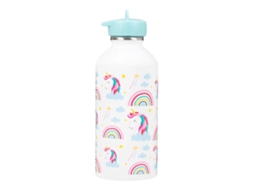 Garrafa de água infantil de metal em aço inoxidável - Unicorn Youdoit