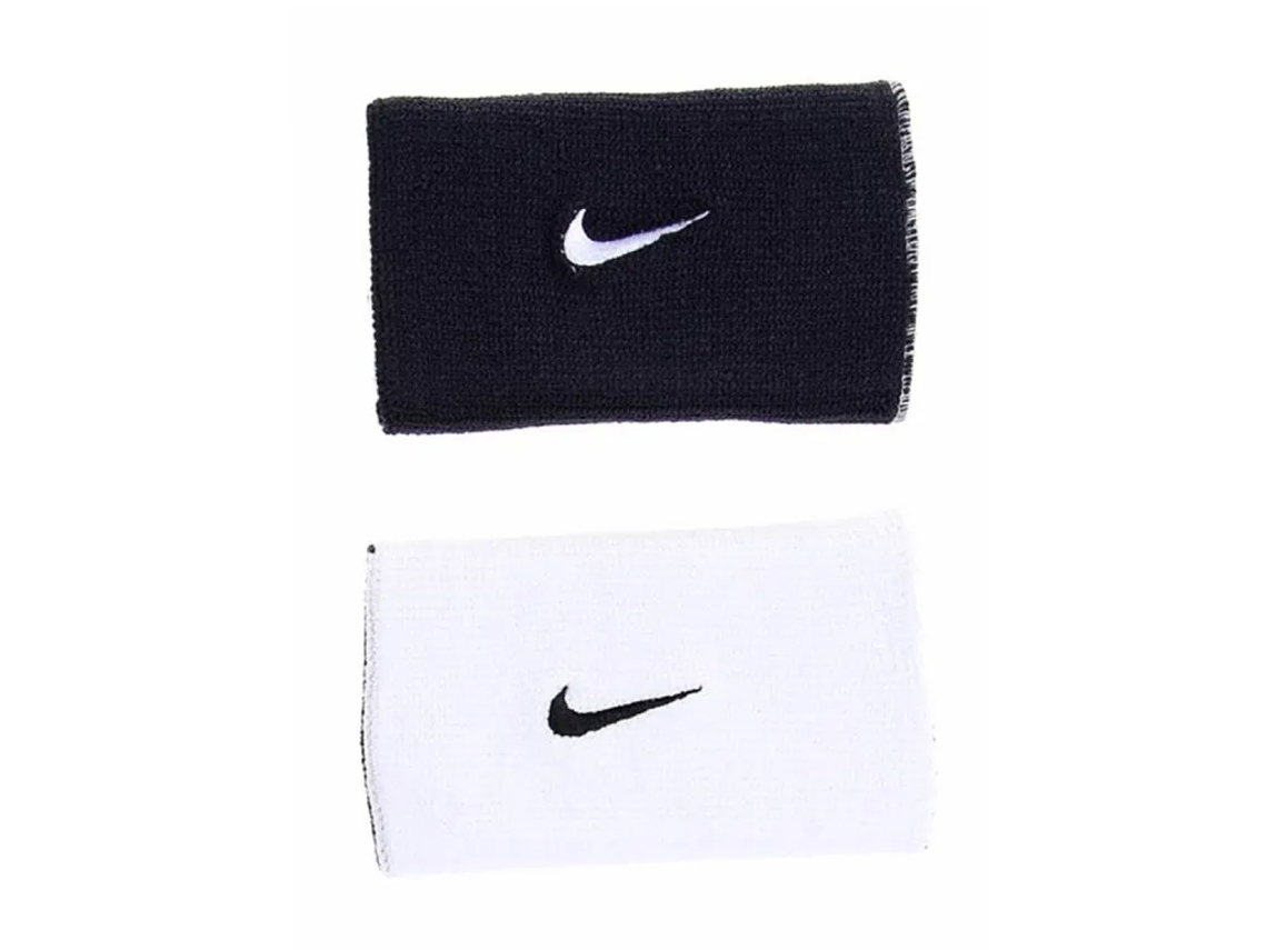 Pulseiras Duplas 2 Pack Branco E Preto Conforto E Estilo Unissex Nike