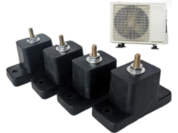 Amortecedor De Ar Condicionado, Pés Do Compressor De Ar Com Bloco