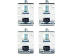 Pata Ajustable De Mueble De Acero, 4 Piezas, Niveles Para Mesas Y Sillas, Resistente Y Duradero