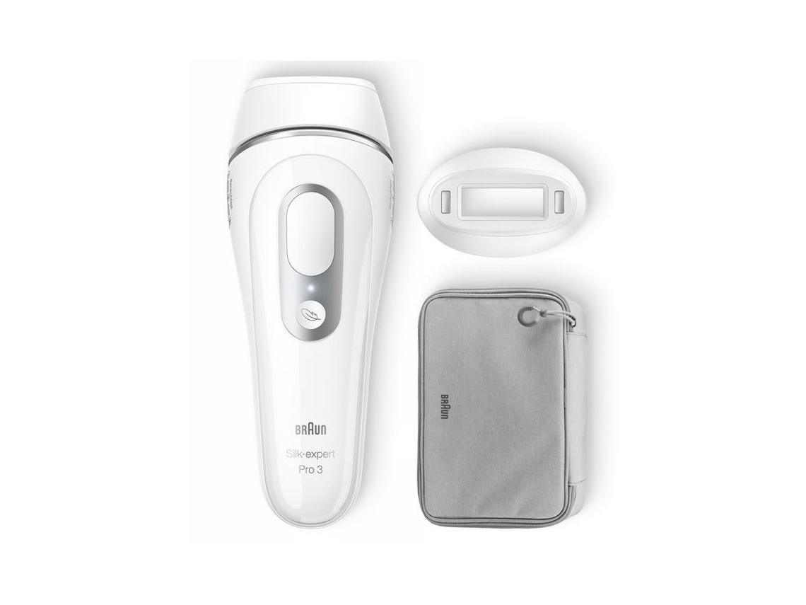 Depiladora Luz Pulsada BRAUN PL3020 (IPL - Multi-zonas - Branco)