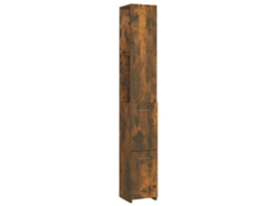 Bathroom Cabinet, Bathroom Cabinets Vidaxl Marrom Madeira Processada (n/a)