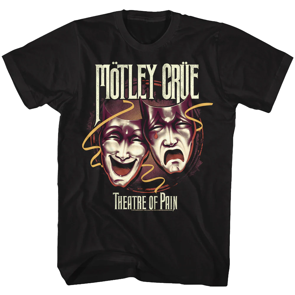 Mötley Crüe *theatre Of Pain* T-shirt Unisex Rockinstone Size:xxxl