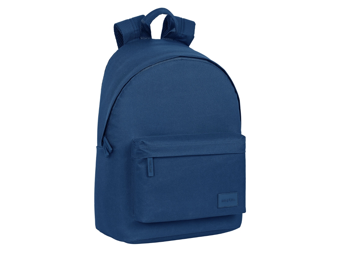 Mochila Escolar SAFTA 31 X 41 X 16 Cm Azul Marinho