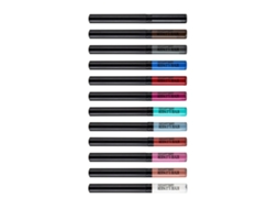 Set De 12 Eyeliner Líquido Mate Impermeable Handaiyan, Pigmentado, Largo Duración, Para Maquillaje De Ojos