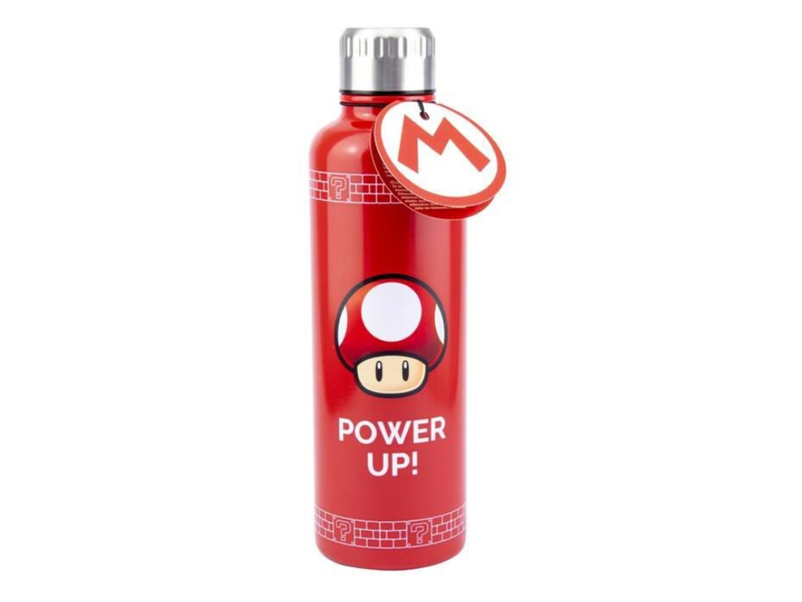 Garrafa Metálica PALADONE Super Mario: Big Up (500 ml - Vermelho)