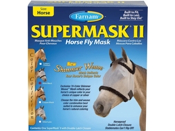 Máscara de mosca para cavalos com orelhas FARNAM Supermask II Arab Arab