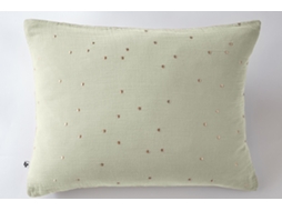 Funda De Almohada 50 X 70 Cm Gaïa Chic Verde Agua