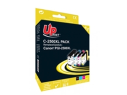UPRINTJET Pack 4 Canon Maxify Pgi 2500Xl Bk C M Y