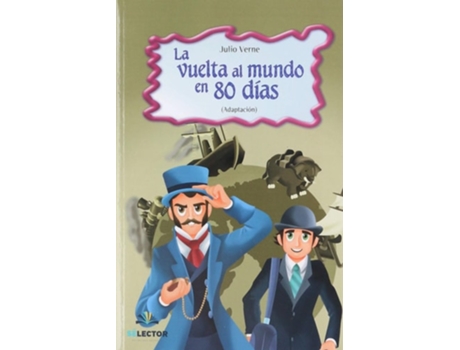 Livro La Vuelta Al Mundo En 80 Días de Julio Verne (Espanhol)