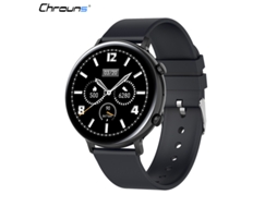 Smartwatch YIZHOOD Te533 Chamada Inteigente Detecção de Frequência Cardíaca Saudável para Android e Ios Preto