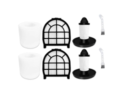 Adequado Para Aspirador De Pó Lz600, Acessórios Lz601, Lz602 E L602c: Filtros Dianteiro E Traseiro A._ozo