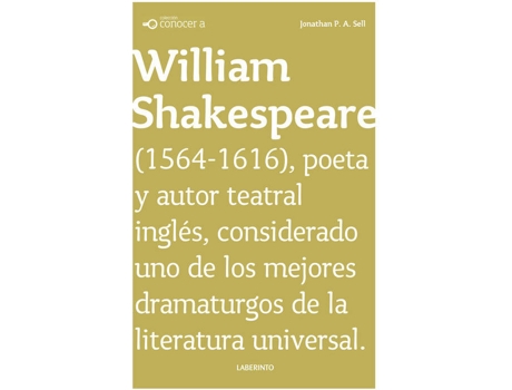 Livro William Shakespeare de Jonathan Sell