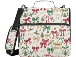 Organizador Massa Com Alça, Sacos Diversos, 3,8cm 1,5 Polegadas, 3 Estajos Em Formato Sino, Material Pasta