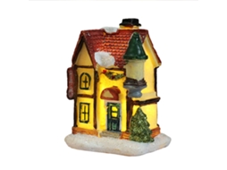 Decoração de Natal Casa de Resina Iluminada S/MARCA