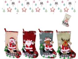 Meias De Natal, Decorações De Tecido De Serem
