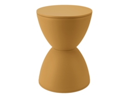 Taburete em forma de ampulheta, plástico, moderno, simples, estilo nórdico, redondo, para casa e banheiro S/MARCA