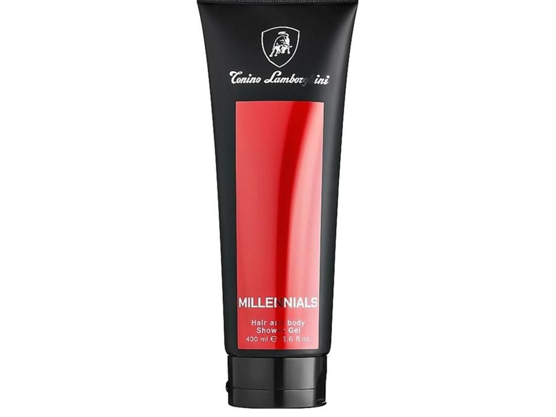 Gel de banho Lamborghini Millennials para corpo e cabelo 400ml