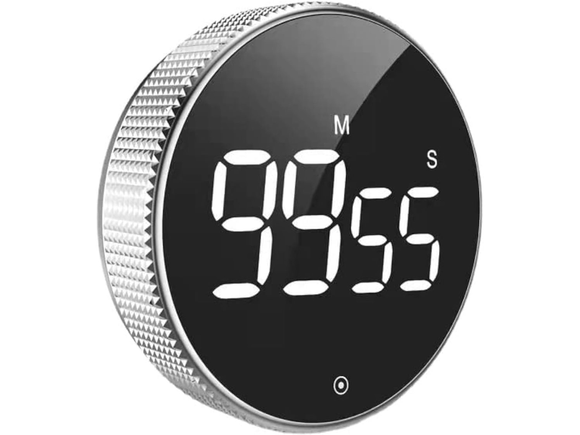 Temporizador, Temporizador De Cozinha, Temporizador De Cozinha Digital Magnético, Para Cozinhar, Esportes E Estudos