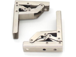 Conjunto De 2 Dobradiças Para Armário, Articuladas De 90/180 Graus, De Aço Inoxidável Para Portas De Cozinha, Invisíveis
